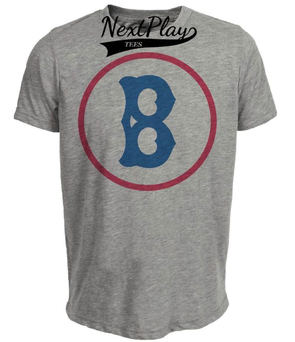 Brooklyn Dodgers Retro Baseball 1928 Artwork Heather Gray Sublimated T-Shirt