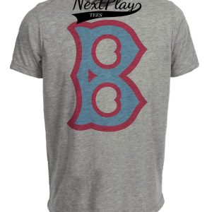 Brooklyn Dodgers Retro Baseball 1929 Artwork Heather Gray Sublimated T-Shirt