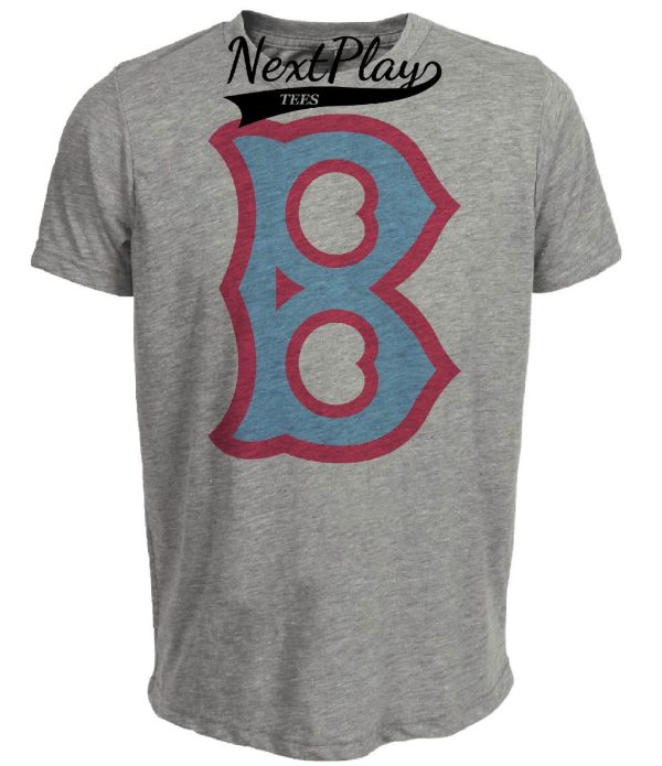 Brooklyn Dodgers Retro Baseball 1929 Artwork Heather Gray Sublimated T-Shirt
