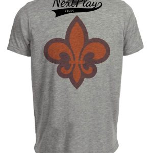 St. Louis Browns Retro Baseball 1945 Artwork Heather Gray Sublimated T-Shirt