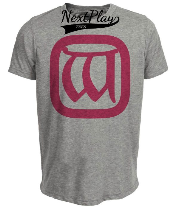 Wisconsin Badgers Retro 1913 Artwork Heather Gray Sublimated T-Shirt