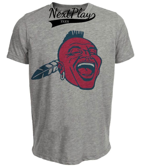 Atlanta Milwaukee Braves Retro Baseball 1956 Artwork Heather Gray Sublimated T-Shirt