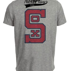 Chicago White Sox Retro Baseball 1948 Artwork Heather Gray Sublimated T-Shirt