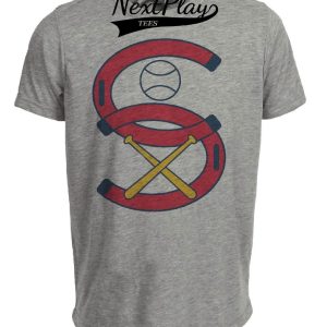 Chicago White Sox Retro Baseball 1933 Artwork Heather Gray Sublimated T-Shirt