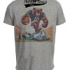 Chicago Bears vs. Tennessee Titans Retro Rivalry Football Staley Da Bear TD Artwork Heather Gray Sublimated T-Shirt