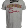 Connecticut Sun Retro Basketball 2004 Artwork Heather Gray Sublimated T-Shirt