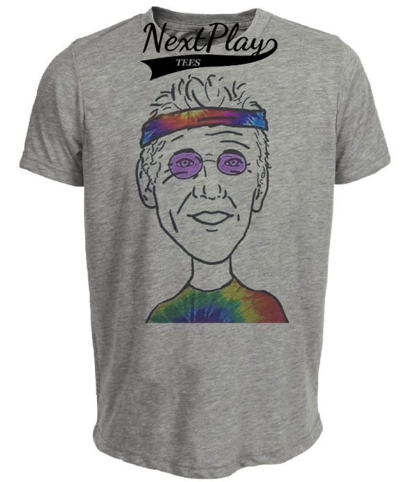 Boston Celtics Retro Bill Walton Basketball 1986 Artwork Heather Gray Sublimated T-Shirt