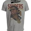 Florida State Seminoles Retro Deion PrimeTime Sanders Football 1989 Artwork Heather Gray Sublimated T-Shirt
