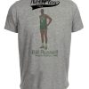 Boston Celtics Retro Bill Russell Basketball 1961 Artwork Heather Gray Sublimated T-Shirt