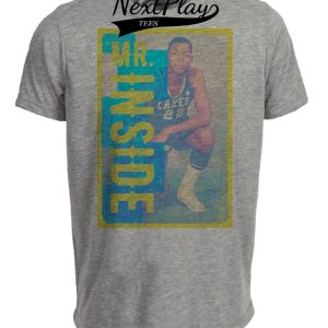 Los Angeles Lakers Retro Elgin Baylor Basketball 1959 Artwork Heather Gray Sublimated T-Shirt