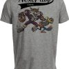 Texas State Bobcats vs. Texas-SA Roadrunners Exclusive Retro Rivals Football Artwork Heather Gray Sublimated T-Shirt
