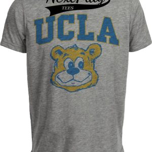 UCLA Bruins Retro Mascot 1966 Artwork Heather Gray Sublimated T-Shirt