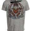 San Francisco Giants Buster Posey Exclusive Retro Baseball Artwork Heather Gray Sublimated T-Shirt