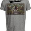 Washington Redskins Exclusive Retro Football 1983 Artwork Heather Gray Sublimated T-Shirt