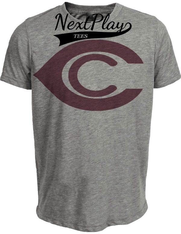 Arizona Chicago Cardinals Retro Football 1920 Artwork Heather Gray Sublimated T-Shirt
