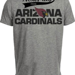 Arizona Cardinals Retro Football 1989 Artwork Heather Gray Sublimated T-Shirt
