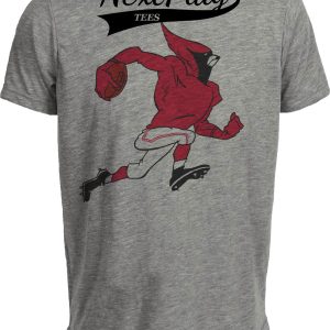 Arizona St. Louis Cardinals Retro Football 1960 Artwork Heather Gray Sublimated T-Shirt