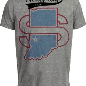 Indiana State Sycamores Exclusive Retro 1978 Artwork Heather Gray Sublimated T-Shirt
