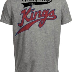 Sacramento Kansas City Omaha Kings Retro Basketball 1973 Artwork Heather Gray Sublimated T-Shirt