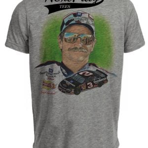 Dale Earnhardt Intimidator Retro Racing Gray Sublimated T-Shirt