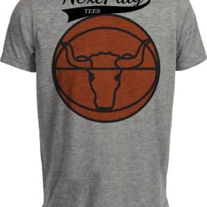 Chicago Packers Retro Basketball 1960 Artwork Heather Gray Sublimated T-Shirt