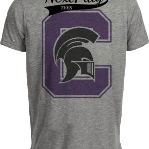 Capital Crusaders Exclusive Retro 1965 Artwork Heather Gray Sublimated T-Shirt