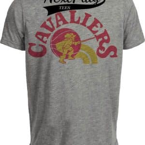 Cleveland Cavaliers Cavs Exclusive Retro Basketball 1975 Artwork Heather Gray Sublimated T-Shirt