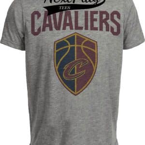 Cleveland Cavaliers Cavs Exclusive Retro Basketball 2004 Artwork Heather Gray Sublimated T-Shirt