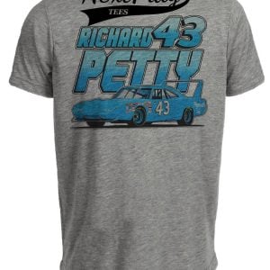 Richard Petty Vintage Driver Racing Gray Sublimated T-Shirt