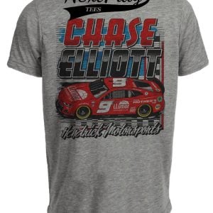Chase Elliott Driver Retro Racing Gray Sublimated T-Shirt