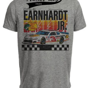 Dale Earnhardt Jr. Driver Retro Racing Gray Sublimated T-Shirt
