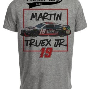 Martin Truex Jr. Vintage Racing Gray Sublimated T-Shirt