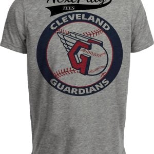 Cleveland Guardians Retro Baseball Gray Sublimated T-Shirt
