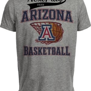 Arizona Wildcats Basketball Gray Sublimated T-Shirt