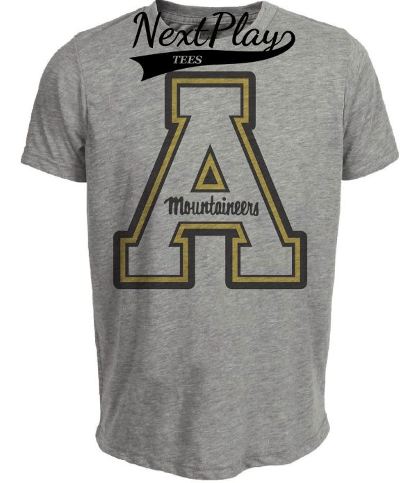 Appalachian State Mountaineers Retro 1989 Artwork Heather Gray Sublimated T-Shirt