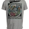 Philadelphia Eagles Exclusive Retro Football Conference Championship Artwork Heather Gray Sublimated T-Shirt