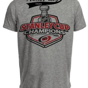 Carolina Hurricanes Stanley Cup Champs Retro 2006 Hockey Gray Sublimated T-Shirt