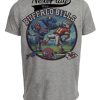 Buffalo Bills vs. Kansas City Chiefs Exclusive Retro Rivalries Football Circle Artwork Heather Gray Sublimated T-Shirt
