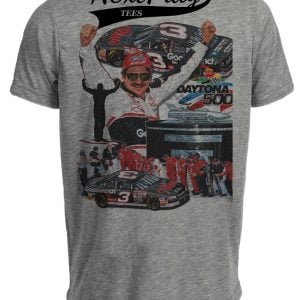 Dale Earnhardt Champion Retro Racing Gray Sublimated T-Shirt