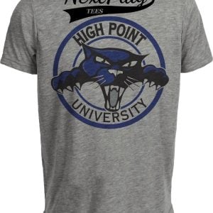 High Point Panthers Retro Gray Sublimated T-Shirt