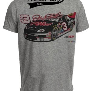 Dale Earnhardt Retro Racing Gray Sublimated T-Shirt