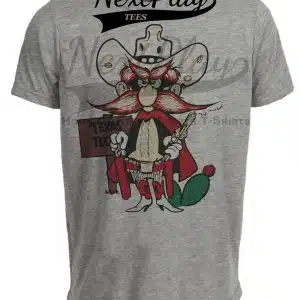 Texas Tech Red Raiders Retro 1967 Artwork Heather Gray Sublimated T-Shirt