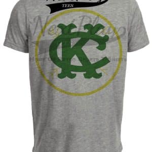 Kansas City Athletics A’s Exclusive Retro Baseball 1963 Artwork Heather Gray Sublimated T-Shirt