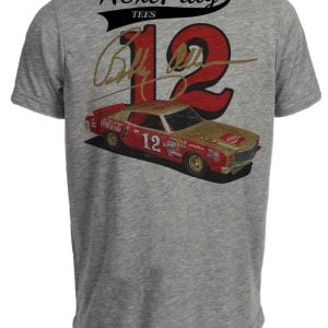 Bobby Allison Retro Racing Gray Sublimated T-Shirt