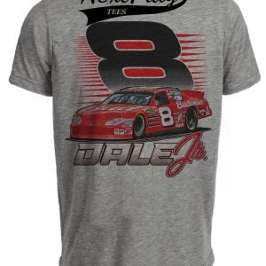 Dale Earnhardt Jr. Retro Racing Gray Sublimated T-Shirt