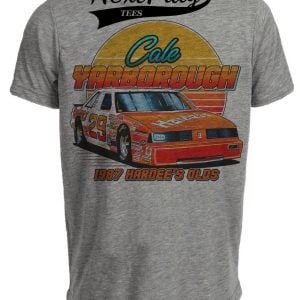 Cale Yarborough Retro 1987 Racing Gray Sublimated T-Shirt