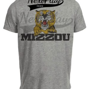 Missouri Tigers Retro 1979 Artwork Heather Gray Sublimated T-Shirt