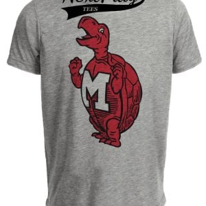Maryland Terrapins Retro 1963 Artwork Gray Sublimated T-Shirt