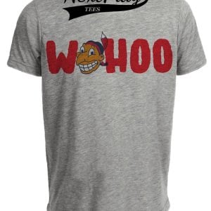 Cleveland Indians Wahoo Retro Baseball Gray Sublimated T-Shirt