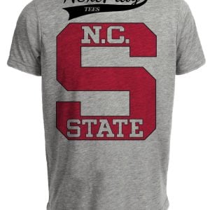 NC State Wolfpack 1950 Artwork Retro Gray Sublimated T-Shirt
